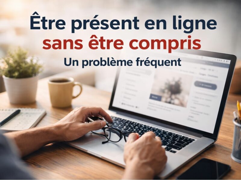 Être présent en ligne sans être compris : un problème fréquent