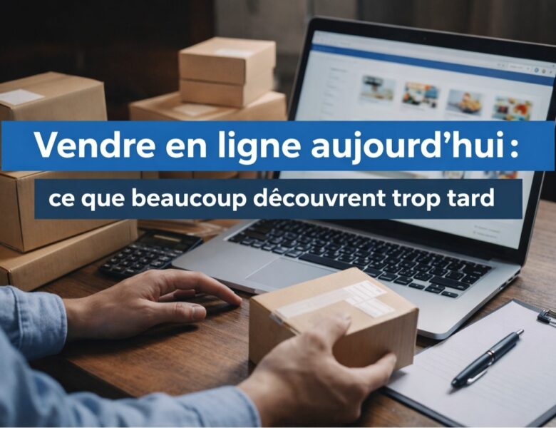 Vendre en ligne aujourd’hui : ce que beaucoup découvrent trop tard