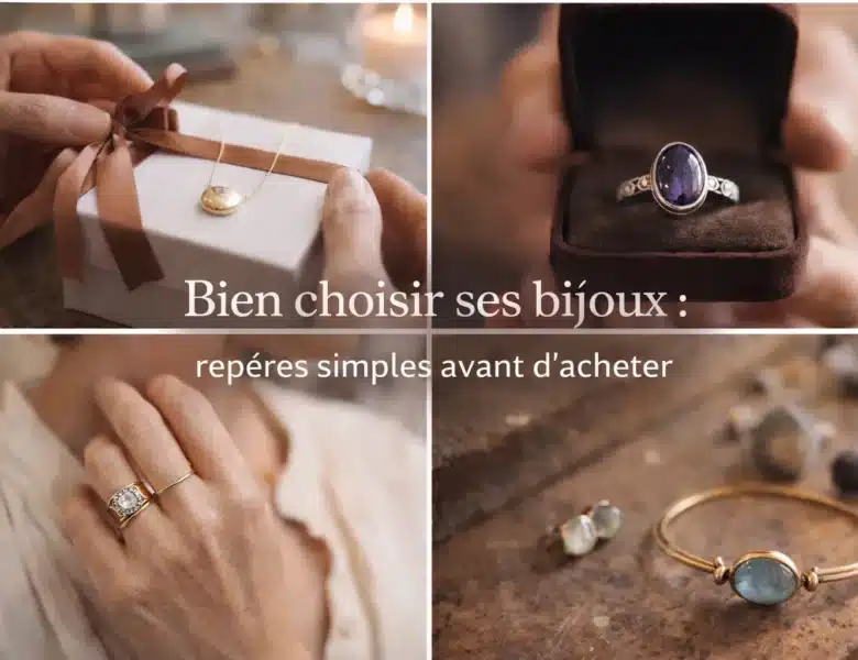 Bien choisir ses bijoux : repères simples avant d’acheter
