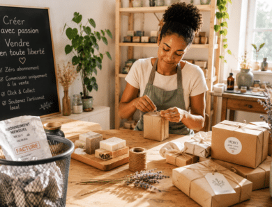 Vendre en ligne sans frais fixes : ce que les artisans gagnent vraiment en 2026